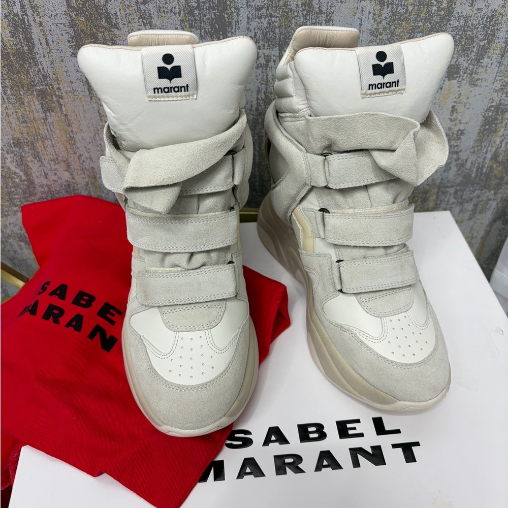 Isabel Marant Balskee Wedge Sneakers